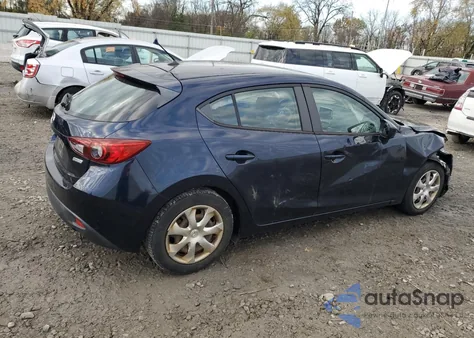 2016 Mazda 3 Sport from USA, damaged, VIN 3MZBM1J77GM304039